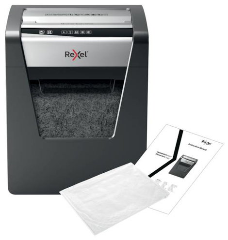 Leitz Aktenvernichter Momentum M510 Iratmegsemmisítő 10 lap Részecskevágás 2 x 15 mm P-5 23 l Szinté 3. kép