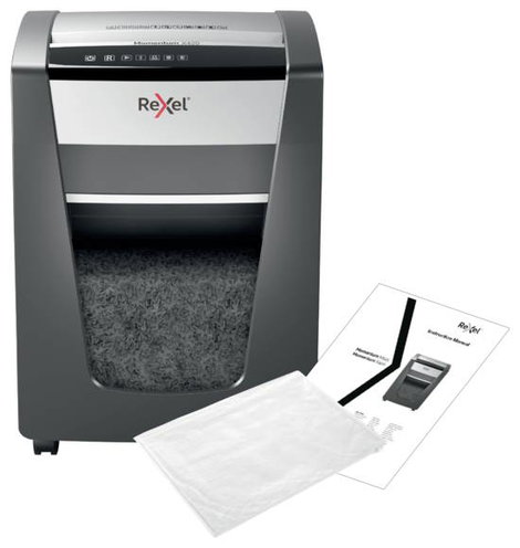 Leitz Aktenvernichter Momentum X420 Iratmegsemmisítő 20 lap Részecskevágás 4 x 40 mm P-4 30 l Szinté 3. kép