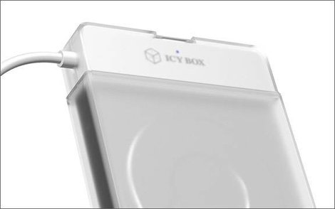 ICY BOX 60002 6,35 cm-es (2,5) merevlemez keret 2.5 coll USB 3.2 (1. generáció) (USB 3.0) 3. kép