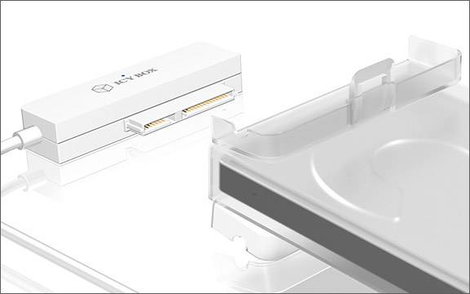 ICY BOX 60002 6,35 cm-es (2,5) merevlemez keret 2.5 coll USB 3.2 (1. generáció) (USB 3.0) 4. kép