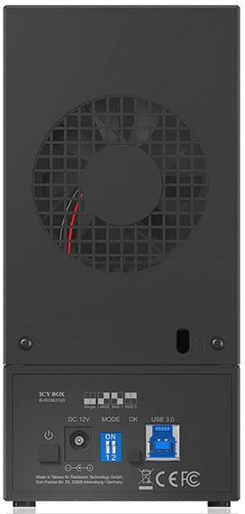 ICY BOX 60045 8,9 cm-es (3,5) merevlemez keret 3.5 coll USB 3.2 (1. generáció) (USB 3.0) 5. kép