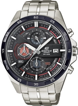Casio Kronográf Karóra EFR-556DB-1AVUEF (H x Sz x Ma) 53.5 x 48.7 x 12.6 mm Ezüst/fehér Ház anyaga=N