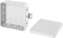 F-Tronic 7340038 Leágaztató doboz (H x Sz x Ma) 85 x 85 x 40 mm Élénk szürke IP54 10 db 2. bélyegkép