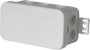 F-Tronic 7340141 Leágaztató doboz (H x Sz x Ma) 75 x 37 x 40 mm Élénk szürke IP54 10 db 2. bélyegkép
