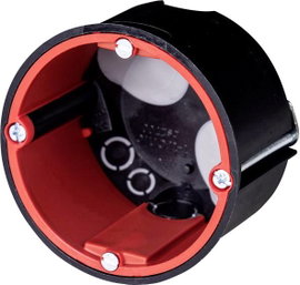 F-Tronic 7500042 Villanyszerelő doboz szélálló, halogénmentes (Ø x Mé) 68 mm x 50 mm 10 db