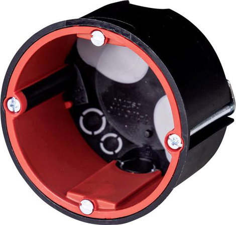 F-Tronic 7500042 Villanyszerelő doboz szélálló, halogénmentes (Ø x Mé) 68 mm x 50 mm 10 db
