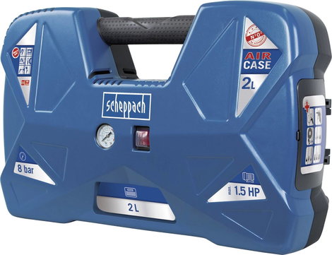 Scheppach Aircase Sűrített levegős kompresszor 2 l 8 bar