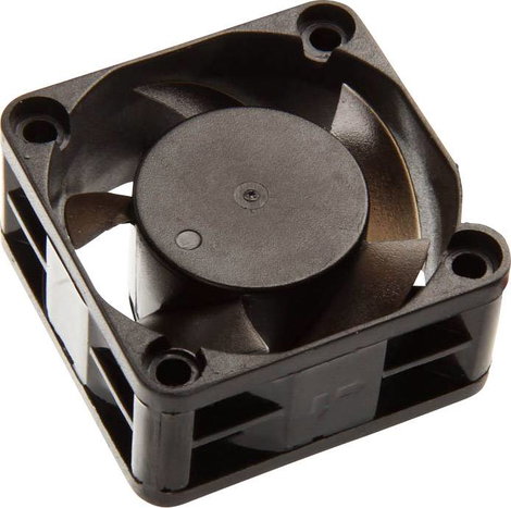 NoiseBlocker PM-1 Számítógépház ventilátor Fekete (Sz x Ma x Mé) 40 x 40 x 20 mm