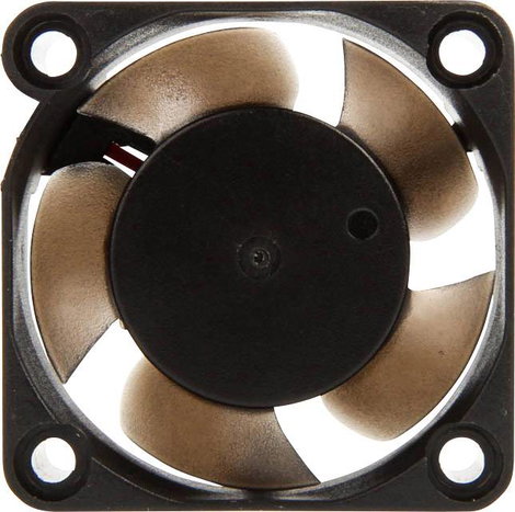 NoiseBlocker PM-1 Számítógépház ventilátor Fekete (Sz x Ma x Mé) 40 x 40 x 20 mm 2. kép