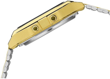 Casio Kvarc Karóra A159WGEA-1EF (H x Sz x Ma) 36.8 x 32.2 x 8.2 mm Arany Ház anyaga=Műgyanta Anyag ( 3. kép