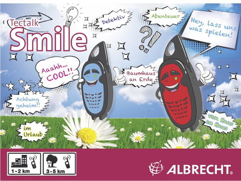 Hobby PMR adó-vevő készülék, 2 részes készlet, Albrecht Tectalk Smile 29645 5. kép