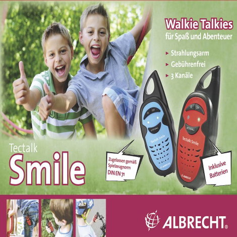 Hobby PMR adó-vevő készülék, 2 részes készlet, Albrecht Tectalk Smile 29645 6. kép
