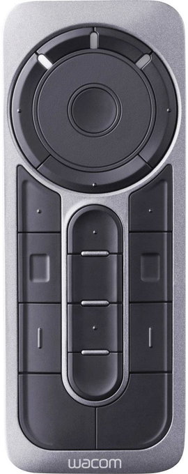 Wacom Expresskey Grafikus tábla távirányító Fekete, Ezüst