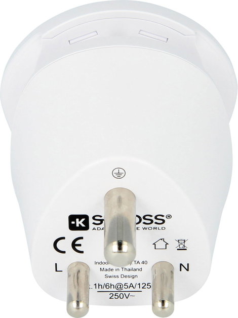 Skross 1.500215-E Úti adapter CO W to IND 3. kép