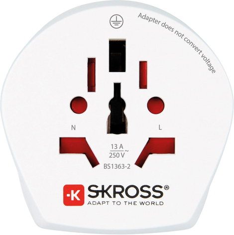 Skross 1.500216-E Úti adapter CO W to ISR 2. kép