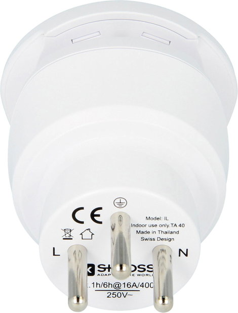 Skross 1.500216-E Úti adapter CO W to ISR 3. kép