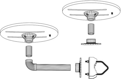 MegaSat T4 Aktív DVB-T/T2 körsugárzó antenna Személygépkocsi, Mobil, Tehergépjármű, Kültér Erősítés: 3. kép
