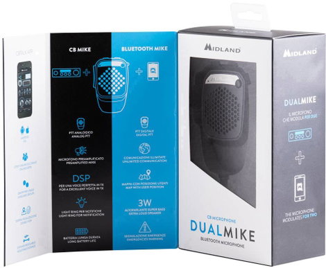 Mikrofon Midland Dual Mike 6 Pin C1283.02 4. kép