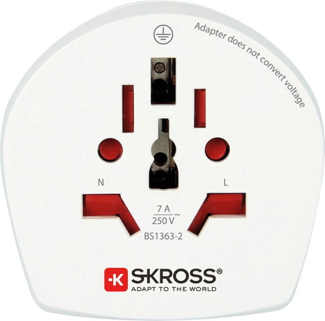 Skross 1.500225-E Úti adapter CA W to UK (BS) 2. kép