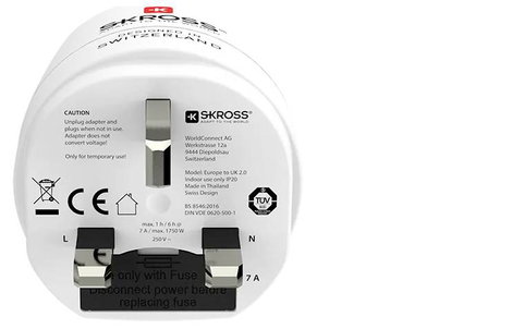 Univerzális úti adapter, Nagybritannia, Skross 1.500231-E 2. kép