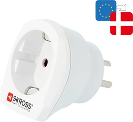 Skross 1.500232-E Úti adapter CA EU to DEN