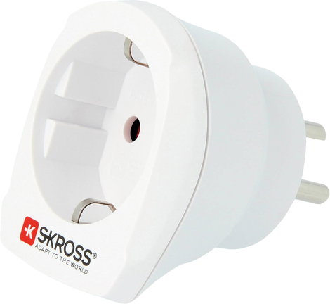 Skross 1.500232-E Úti adapter CA EU to DEN 2. kép