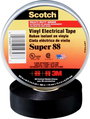 Scotch SUPER88-25X33 Szigetelőszalag Scotch® Fekete (H x Sz) 33 m x 25 mm 1 db bélyegkép
