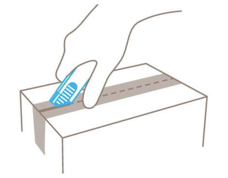 Biztonsági vágó, Martor 44502 SECUNORM HANDY 11. kép