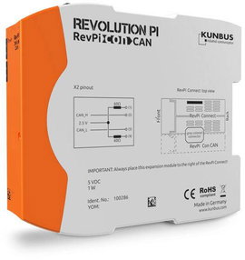 Kunbus PR100286 RevPi Con CAN Busz modul 1 db
