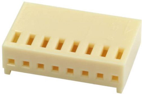 econ connect Hüvelyház panel Pólusok száma 3 Raszterméret: 2.54 mm CV3 1 db ömlesztett