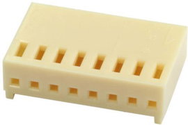 econ connect Hüvelyház panel Pólusok száma 2 Raszterméret: 2.54 mm CV2 1 db ömlesztett