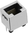 encitech RJJS-88-A22-E1V RJ45 csatlakozó 3251-0015-01 Alj, beépíthető, függőleges Pólusszám 8P8C Fém bélyegkép