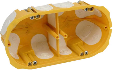KOPOS KPL 64-50/2LD_NA Üreges falú készülékdoboz (H x Sz) 138 mm x 68 mm 1 db