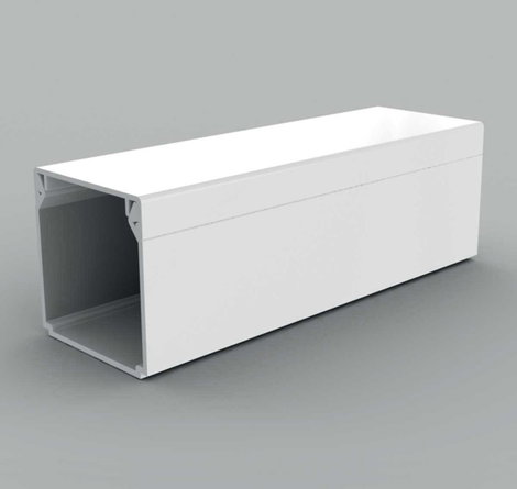 KOPOS LHD 40X40_P2 Kábelcsatorna Villamos szerelés csatorna (H x Sz x Ma) 2000 x 40 x 40 mm 1 db Feh 2. kép