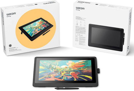 Wacom Cintiq 16 USB Kreatív digitalizáló stift kijelző EEK: E (A - G) Fekete 8. kép