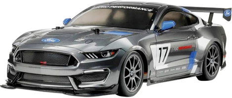 Tamiya 1:10 RC modellautó Elektro Közúti modell Ford Mustang GT4 Brushed 4WD építőkészlet TT-02