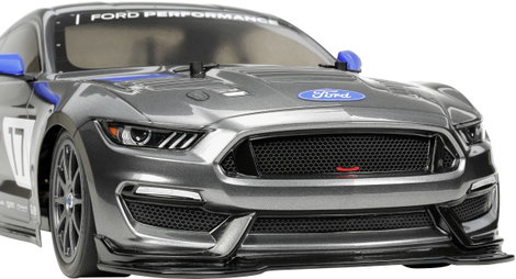 Tamiya 1:10 RC modellautó Elektro Közúti modell Ford Mustang GT4 Brushed 4WD építőkészlet TT-02 5. kép