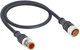 Lutronic 1097 Érzékelő-/működtető csatlakozóvezeték M12 Dugó, egyenes 1.50 m Pólusszám: 5 1 db