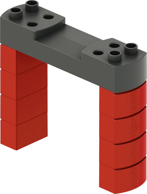 Märklin World 72218 H0 építőelem készlet magas vasúti híd 4. kép