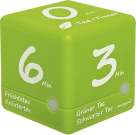 TFA Dostmann Tee-Timer Cube Időzítő Zöld digitális