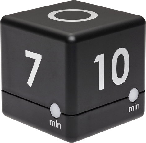 TFA Dostmann Timer Cube Időzítő Fekete digitális