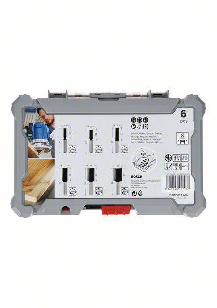 Dugaszoló szerszámkészlet, 8 mm-es szár, 6 db Bosch Accessories 2607017466 4. kép