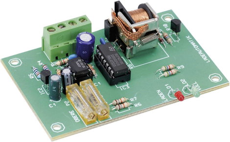 Töltőautomatika építőkészlet 12V max 10A