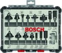 Alakmaró készlet, 6 mm-es szár, 15 részes, Bosch Accessories 2607017471 2. bélyegkép
