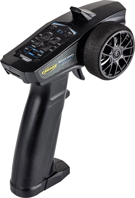 Carson Modellsport Reflex Wheel Start Pisztolymarkolatos távirányító 2,4 GHz Csatornák: 3 Vevővel
