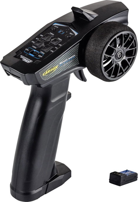 Carson Modellsport Reflex Wheel Start Pisztolymarkolatos távirányító 2,4 GHz Csatornák: 3 Vevővel 2. kép