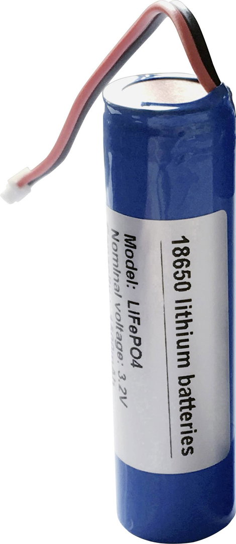 Beltrona 18650XH2.54 Speciális akku 18650 Dugó LiFePO 4 3.2 V 1500 mAh 3. kép