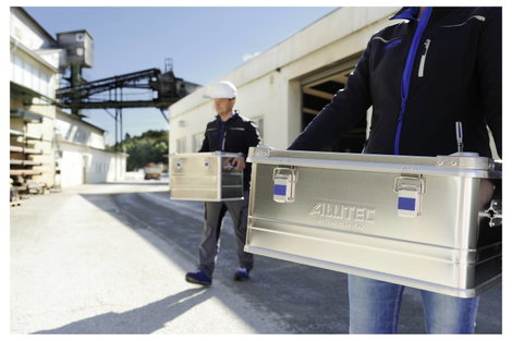 Alutec INDUSTRY 48 13048 Szállító doboz Alumínium (H x Sz x Ma) 580 x 385 x 277 mm 29. kép
