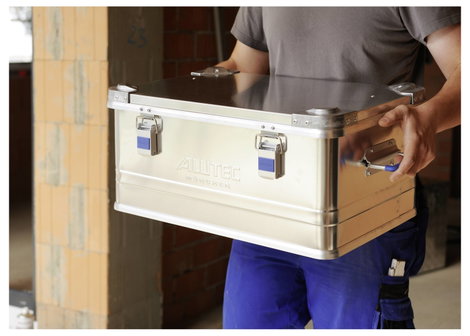Alutec INDUSTRY 48 13048 Szállító doboz Alumínium (H x Sz x Ma) 580 x 385 x 277 mm 5. kép