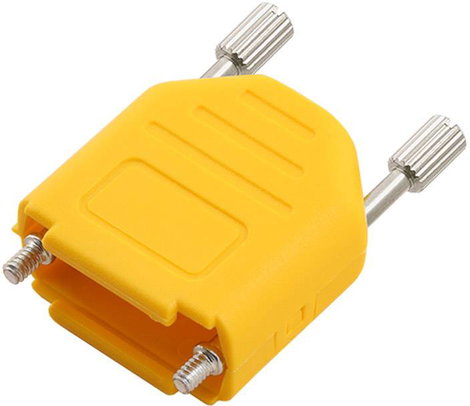 encitech DPPK15-FMY-K 6353-0145-02 D-SUB ház Pólusszám: 15 100% poliészter 180 ° Sárga 1 db
